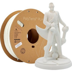 Polymaker PolyTerra PLA 1.75mm Cotton White 1Kg