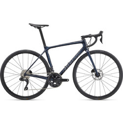 Giant TCR Advanced Disc 1 Pro Compact 105 Di2 Ποδήλατο Δρόμου 28" Carbon με 12 Ταχύτητες και Δισκόφρενα Μαύρο