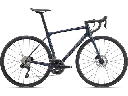 Giant TCR Advanced Disc 1 Pro Compact 105 Di2 Ποδήλατο Δρόμου 28" Carbon με 12 Ταχύτητες και Δισκόφρενα Μαύρο