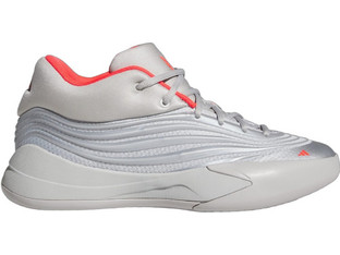 Adidas Dame X Ανδρικά Αθλητικά Παπούτσια για Μπάσκετ Ασημί KJ4398
