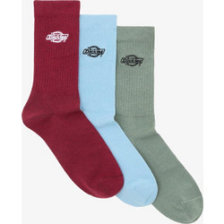 Dickies Summerdale Ανδρικές Κάλτσες Ψηλές Μπορντό Τιρκουάζ Πράσινο Mint 3Pack DK0A88QJK741
