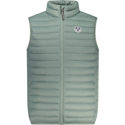 North Sails Αμάνικο Ανδρικό Μπουφάν Puffer Πράσινο 901200-0419