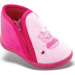 Smart Kids Pepa Pig Χειμερινές Παιδικές Παντόφλες Μποτάκια για Κορίτσι Ροζ Φούξια 42-115