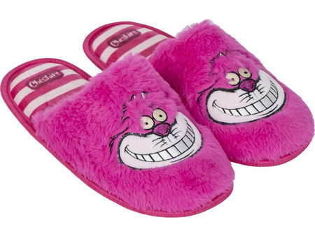 Cerda Disney Alice in Wonderland Χειμερινές Παιδικές Παντόφλες για Κορίτσι με Γούνα Φούξια 2300006635