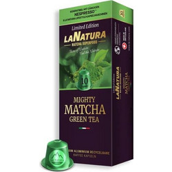 La Natura Lifestyle Κάψουλες Τσάι Mighty Matcha Συμβατές με Μηχανή Nespresso 10τμχ