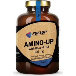 Fuel Up Amino-Up B6 & B12 600mg 240 Κάψουλες