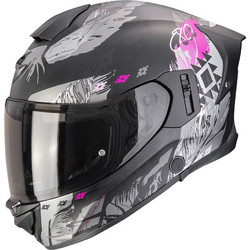 Scorpion Exo 530 Air Hadji Matt Black Pink Κράνος Μηχανής Full Face 1650gr
