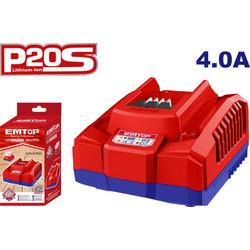 Emtop EFCR20411E Φορτιστής Εργαλείων 20V