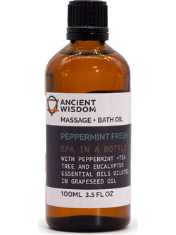 Ancient Wisdom Peppermint Fresh Λάδι Μασάζ 100ml