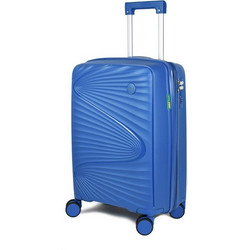 Colorlife 7897-02 Βαλίτσα Μεγάλη 74x48x30cm με 4 Ρόδες Μπλε