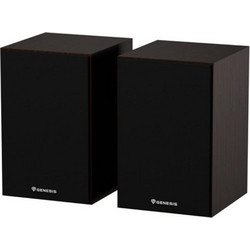 Genesis 302BT Ηχεία Υπολογιστή 2.0 20W με Bluetooth Καφέ