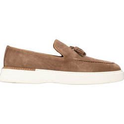 Boss Shoes Ανδρικά Μοκασίνια Loafers Καστόρινα Μπεζ D7865