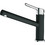 Franke Orbit Standard 3156601023 Μπαταρία Κουζίνας Πάγκου Διπλής Παροχής Ανάμεικτη με Ντουζ Μαύρη