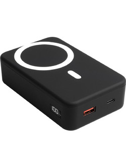 XtremeMac XWH-PMS3-13 Magsafe Power Bank 20000mAh 20W με Θύρα USB-A & Θύρα USB-C Black White