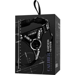 ToyFa Caliber Harness Strap On Μαύρο