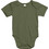 BabyBugz Φορμάκι Εσώρουχο Κοντομάνικo Olive Organic BZ10752