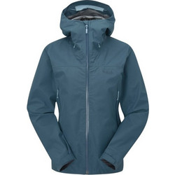 Rab Namche Γυναικείο Μπουφάν Χειμωνιάτικο Softshell Μακρύ Αδιάβροχο Πετρόλ QWH-78-ORB-10