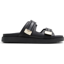 Aldo Δερμάτινα Γυναικεία Σανδάλια Μαύρα 100009262-014