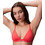 Calvin Klein Bikini Top Τριγωνάκι Κοραλί LV00Q61208-XKP