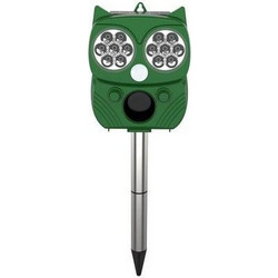Ηλιακό Απωθητικό για Γάτες Πτηνά Ποντίκια & Αρουραίους με Υπερήχους & Φως Εξωτερικού Χώρου 113539