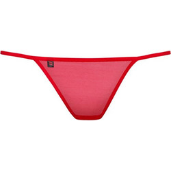 Obsessive Luiza Γυναικείο Sexy String με Δαντέλα Κόκκινο 5900308555385