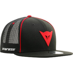 Dainese 9FIFTY Ανδρικό Καπέλο Jockey με Δίχτυ Snapback Υφασμάτινο Μαύρο 1990051-606