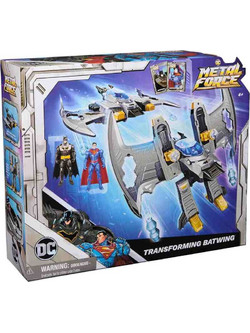 Spin Master DC Metal Force Transforming Batwing Σετ Φιγούρες Δράσης για 4+ Ετών