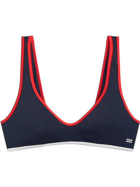 Tommy Hilfiger Bikini Top Μπουστάκι Navy Μπλε UW0UW06559-C1G