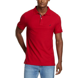 Nautica Ανδρική Μπλούζα Polo Κοντομάνικη Κόκκινη N1CR0110-802