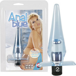 You2Toys Anal Πρωκτική Σφήνα Ασύρματη με Δόνηση 11cm Μπλε