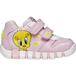 Geox LooneyTunes Παιδικά Sneakers Ροζ B6558B011BCC8004