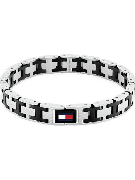 Tommy Hilfiger Ανδρικό Βραχιόλι Χειροπέδα από Ατσάλι Ασημί 2790684