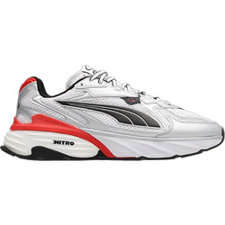Puma Fade Nitro LS Ανδρικά Sneakers Ασημί 406203-12