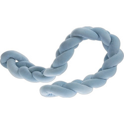 Gamberritos Πάντα Κούνιας Πλεξούδα Γαλάζιο 13x150cm