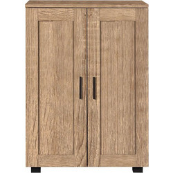 Fylliana Παπουτσοθήκη Μοριοσανίδας Cubo Oak M60xΠ33xΥ84cm 271-226-082
