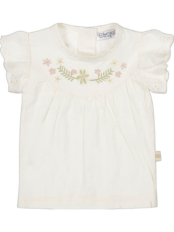 Dirkje Παιδικό T-Shirt Κοντομάνικο Λευκό P54475-35