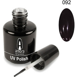 Amora 092 Purple Black Ημιμόνιμο Βερνίκι Νυχιών 10ml