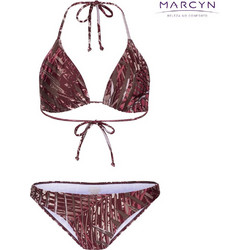 Marcyn Bikini Set Τριγωνάκι Καφέ 095.7216-FOL1