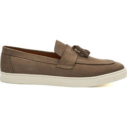 Perlamoda Ανδρικά Μοκασίνια Loafers Καστόρινα Εκρού 7176873NNUBU16