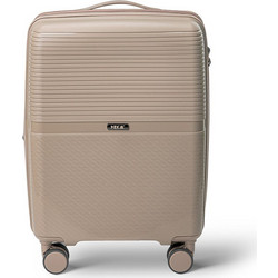 RCM 1092 Βαλίτσα Καμπίνας 55x37x21cm με 4 Ρόδες Μπεζ
