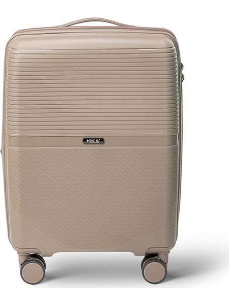 RCM 1092 Βαλίτσα Καμπίνας 55x37x21cm με 4 Ρόδες Μπεζ