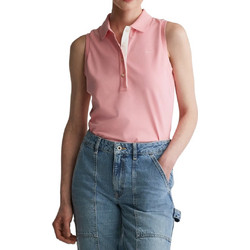 Gant Γυναικεία Μπλούζα Polo Αμάνικη Ροζ 3GW4200560-627