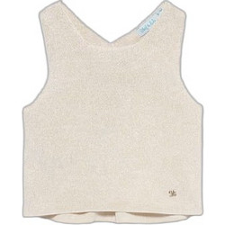 Abel & Lula Παιδικό Crop Top Αμάνικο Μπεζ 26-05166-002