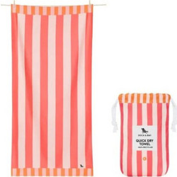 Dock & Bay Raspberry Road Πετσέτα Θαλάσσης Microfiber Ροζ 90x160cm