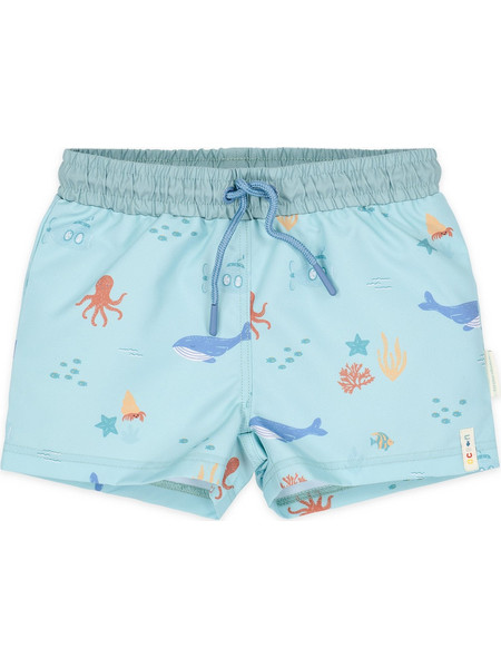 Little Dutch Ocean Friends Βρεφικό Μαγιό Σορτς για Αγόρι Γαλάζιο LD-CL260305