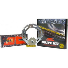 JT Σετ Αλυσίδα Χρυσή & Γρανάζια Κίνησης 50T 16T X-Ring για Triumph Tiger 800 '10-'12