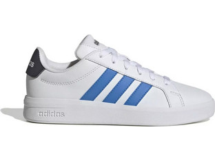 Adidas Grand Court Παιδικά Sneakers Λευκά Γαλάζια Navy Μπλε JP9364