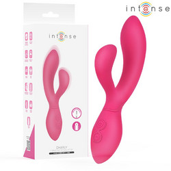 Intense Charly Articulated Vibrating Stimulator Δονητής Rabbit Ροζ