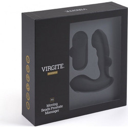 Virgite P3 Distance Range Πρωκτική Σφήνα Ασύρματη με Δόνηση 11.8cm Μαύρη