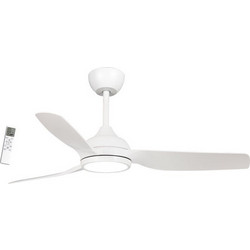 Primo PRCF-80727 Ανεμιστήρας Οροφής 132cm 35W με Φως Τηλεχειριστήριο & WiFi Λευκός